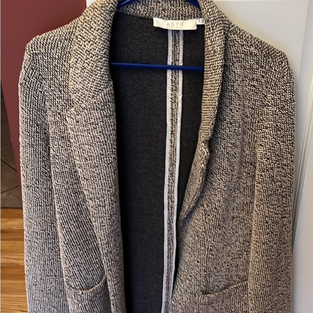 ASTR Monochrome Textured Jacket